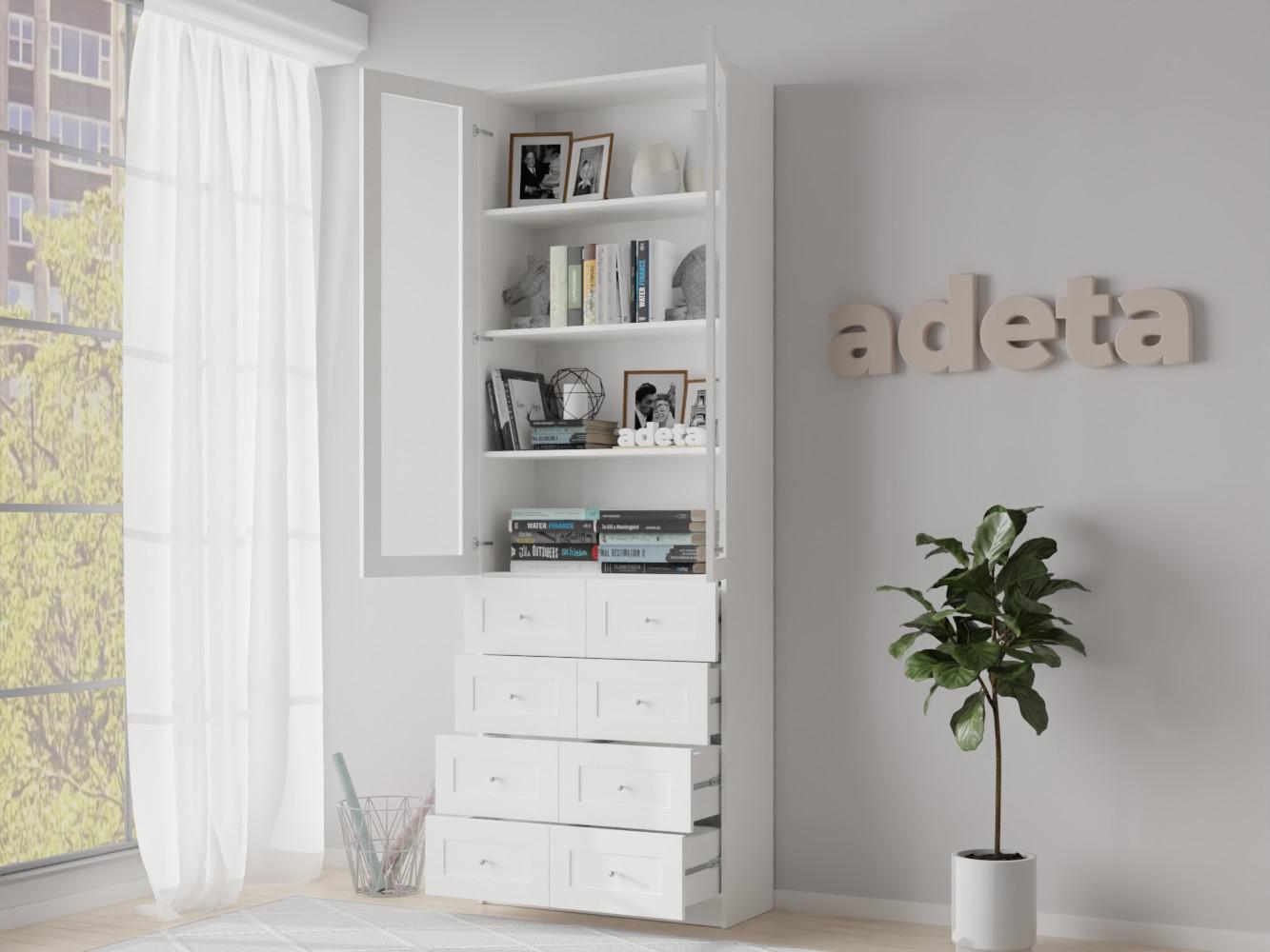 Книжный шкаф Билли 319 white ИКЕА (IKEA) изображение товара