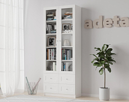 Изображение товара Книжный шкаф Билли 316 white ИКЕА (IKEA) на сайте adeta.ru