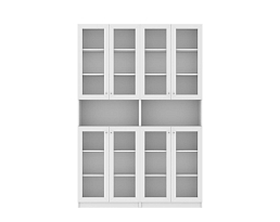 Изображение товара Книжный шкаф Билли 393 white ИКЕА (IKEA) на сайте adeta.ru