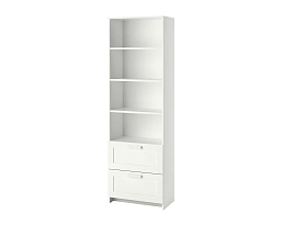 Изображение товара Стеллаж Бримнэс 213 white ИКЕА (IKEA) на сайте adeta.ru